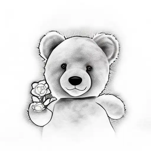 Irish tattoo with the name “Kendra Shannon”
And a Teddy bear tattoo design idea