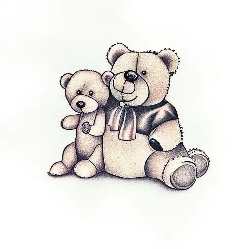 Irish tattoo with the words “Kendra Shannon”
And a Teddy bear tattoo design idea