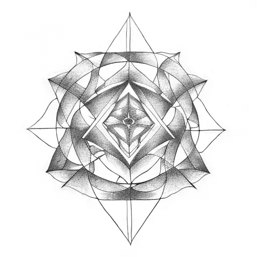 Metatron’s cube forearm tattoo

 tattoo design idea