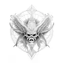 Nephilim  tattoo design idea