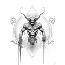 Nephilim  tattoo design idea