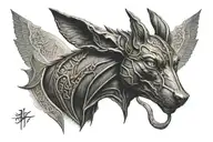 Anubis tattoo design idea