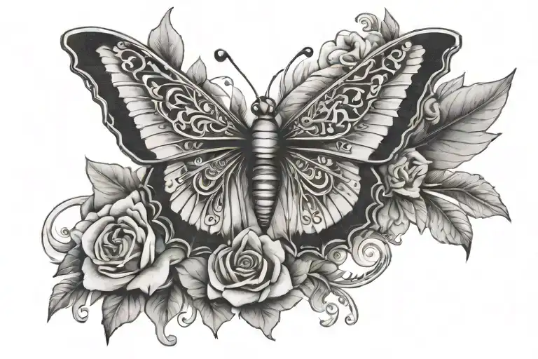 Emily Ezra Evan spelled tattoo design idea