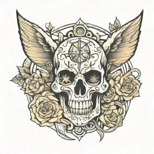 mines tattoo design idea
