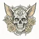 mines tattoo design idea