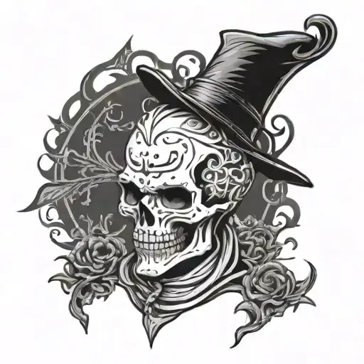 skulduggery pleasant/lord vile tattoo design idea