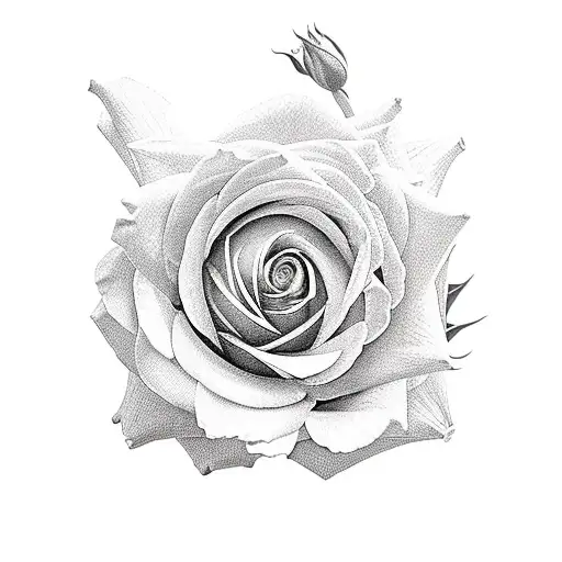 rose, chrysanthemum, lily, dahila, peony, amaryllis, lace tattoo design idea