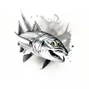 barracuda  tattoo design idea