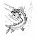 barracuda  tattoo design idea