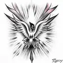 Phoenix no13 tattoo design idea