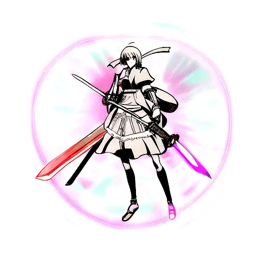 Sword tattoo design idea