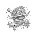 the misadventures of flapjack tattoo design idea