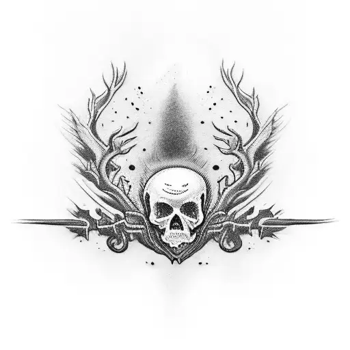 So let's just forget the unforgiving presence of death And live wild and free Godless or not You can't let the fear cont tattoo design idea