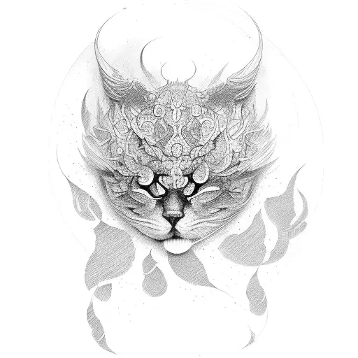 Bit code fading out tattoo design idea