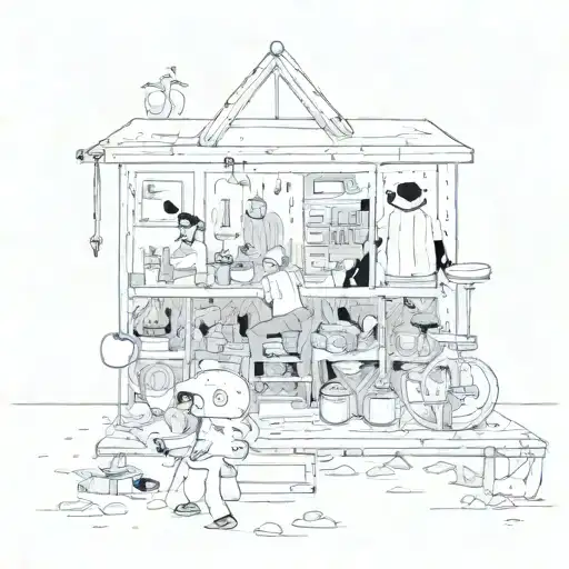 hard times  tattoo design idea