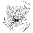 minecraft Ender dragon  tattoo design idea