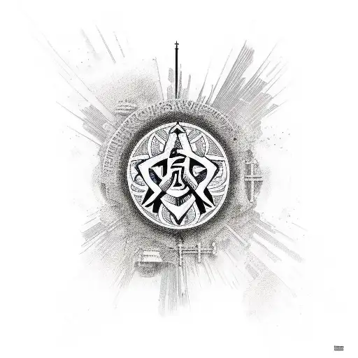 hospital for souls  tattoo design idea