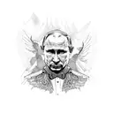vladimir putin tattoo design idea