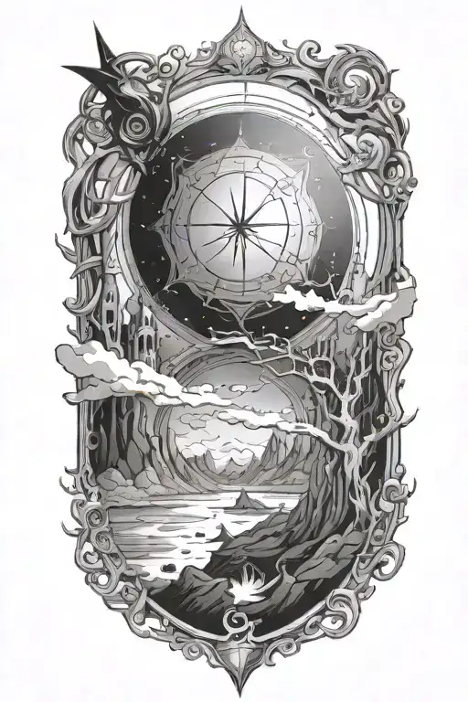 brandon sanderson cosmere worlds tattoo design idea