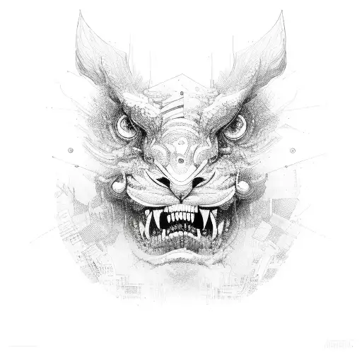 moving head beam 7r  tattoo design idea