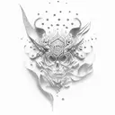 gold bar tattoo design idea