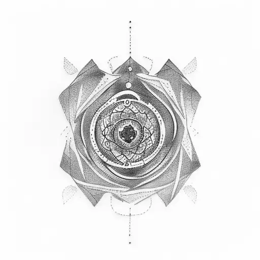 ikigai tattoo design idea