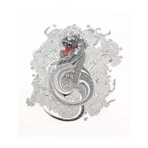 elvis tattoo design idea