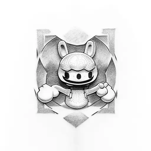 Nintendo characters  tattoo design idea