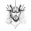 Thor tattoo design idea