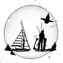 dierks Bentley’s burning man tattoo design idea