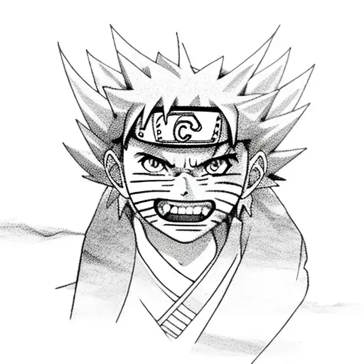 How to draw naruto and Jiraiya, Anime Drawing