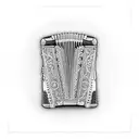 accordion tattoo design idea