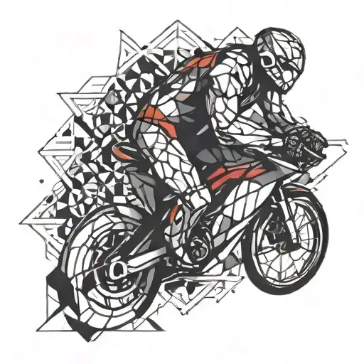 ironman triathlon  tattoo design idea