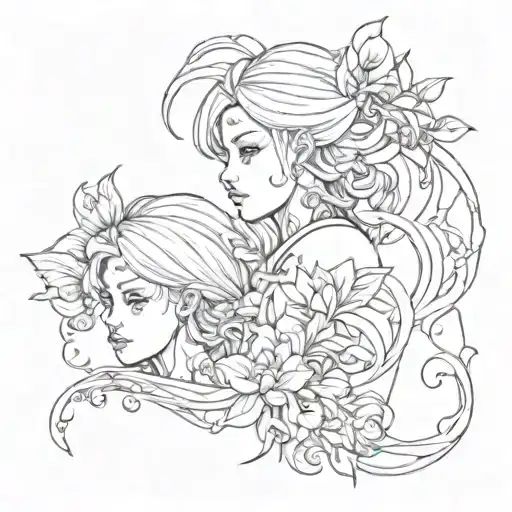 matching cousin tattoo tattoo design idea