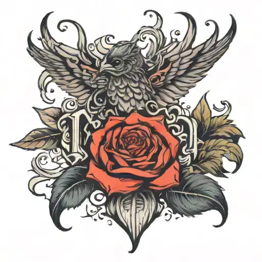 We are dust and shadow tattoo design idea