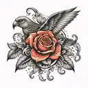 We are dust and shadow tattoo design idea