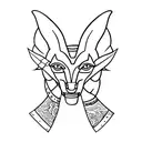 Anubis tattoo design idea