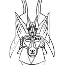 Anubis tattoo design idea