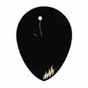 prometheus reaching up to steal fire  tattoo design idea