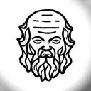 philosophy Socrates tattoo design idea
