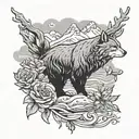 alaska themed tattoo tattoo design idea