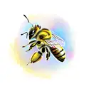 Honey Bee tattoo design idea