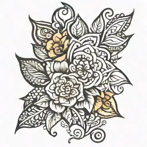 Henna tattoo design tattoo design idea