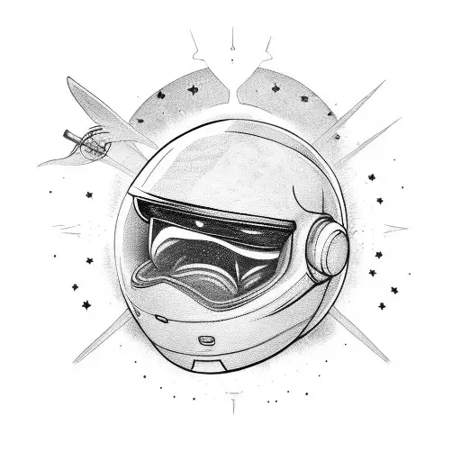 Starman Orion tattoo design idea