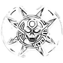 Resident evil Logo  tattoo design idea