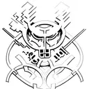 Resident evil Logo  tattoo design idea