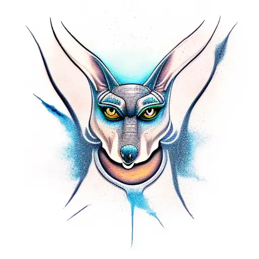 Anubis tattoo design idea