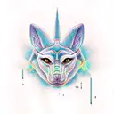 Anubis tattoo design idea