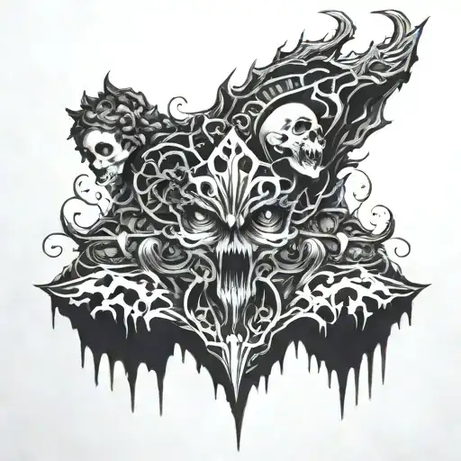 underground tattoo design idea