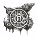 underground tattoo design idea